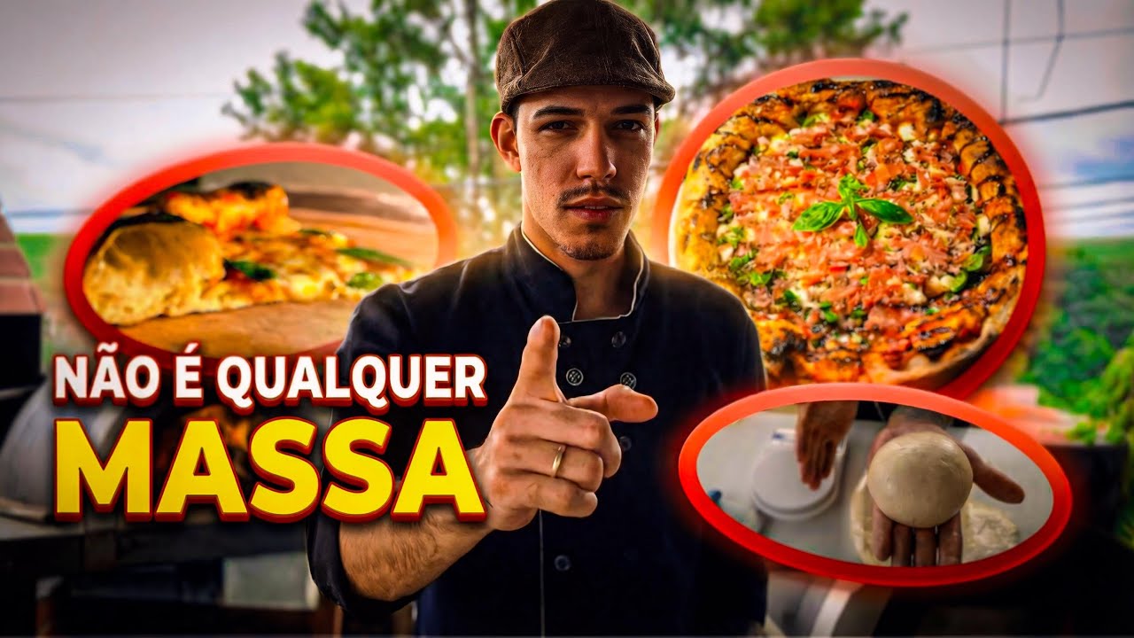 RECEITA DA PIZZA NAPOLETANA | 65% HIDRATAÇÃO | RECEITA FACIL FEITA A MÃO - DIRETO AO PONTO