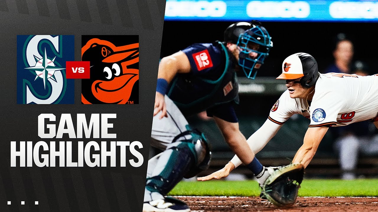 Mariners vs. Orioles Game Highlights (8/13/25) | MLB Highlights