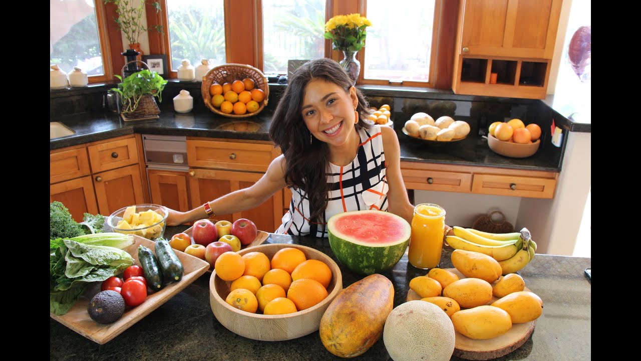 Calorias en Fruta y Verdura #RawvanaFit