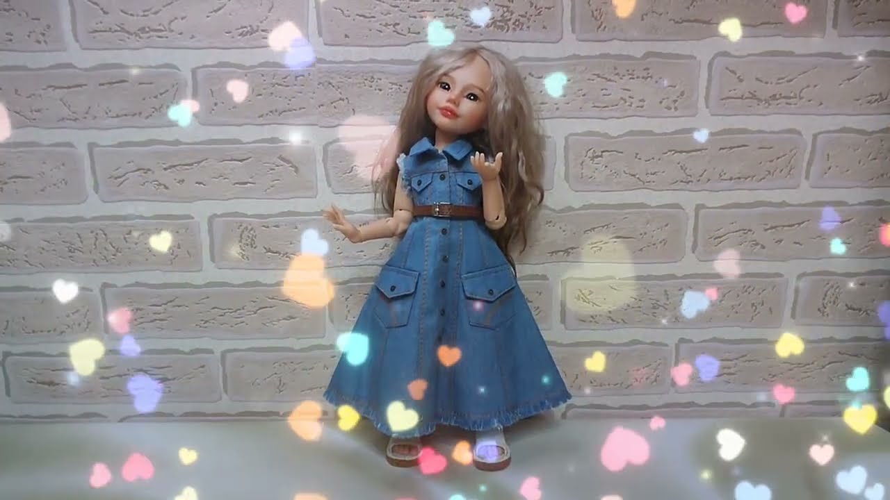 Посылка с чудесным стильным нарядом от СиАм для моей красотки от BJD Trudograd 😊 Наряжаемся!