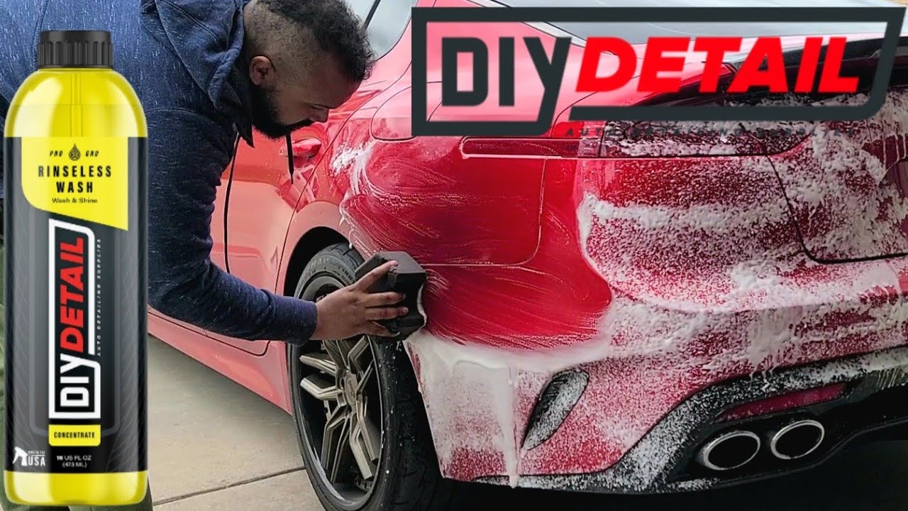 [REVIEW] DIY Detail Rinseless Wash - Strong Cleaning & Foam!