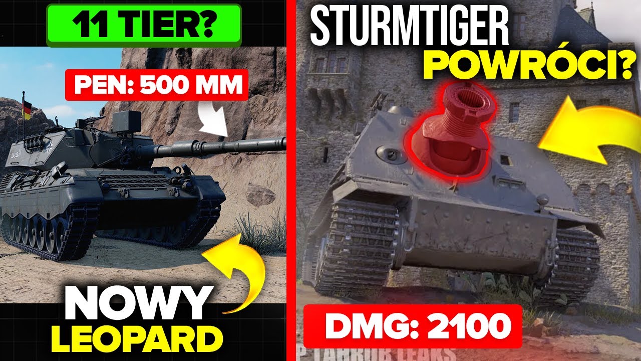 NOWY PRZEGIĘTY 11 TIER?! STURMTIGER POWRACA - 2100 DMG na STRZAŁ!