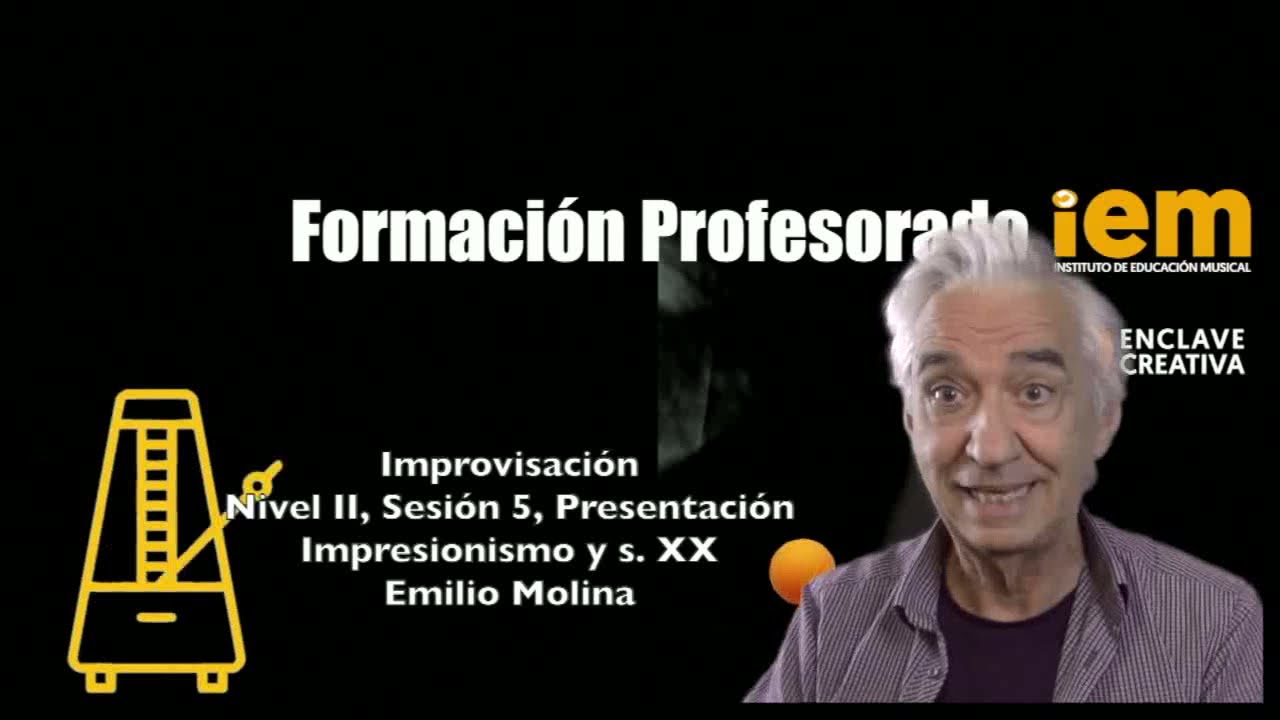 IEM Online. Improvisación Nivel II-5. Emilio Molina