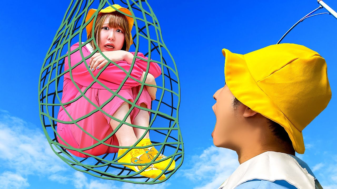 【寸劇】幼稚園児が捕まっちゃった⁉︎たすけて～＞＜悪い子幼稚園児のトラップをクリアしろ！へっぽこ先生とお友達を助けられるかなぁ？