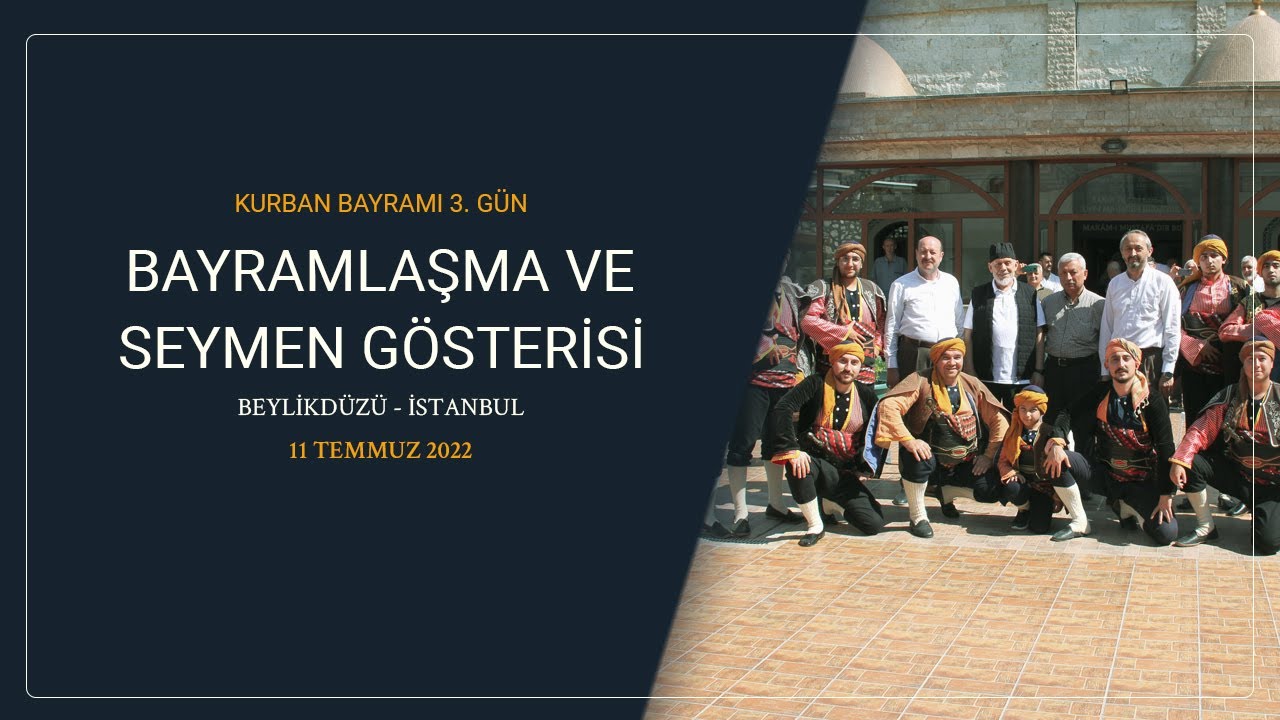 Kurban Bayramı Bayramlaşma Programı ve Seymen Gösterisi - Gâlibî Külliyesi İstanbul