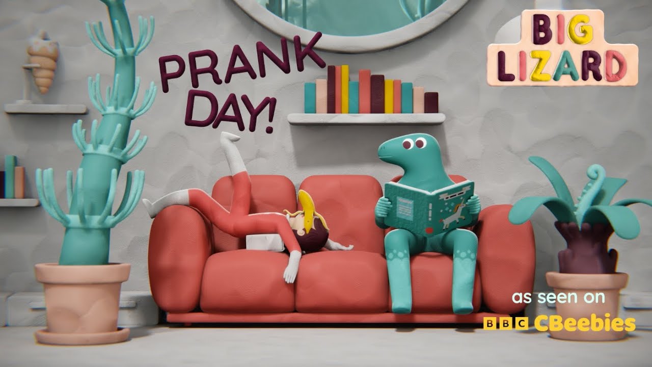 Who Will Win PRANK DAY? Dad, or Daughter? | Big Lizard 🦎