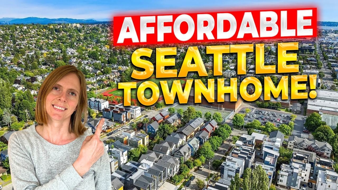 Touring an Affordable New Construction Townhouse in Seattle Washington’s Top Neighborhoods