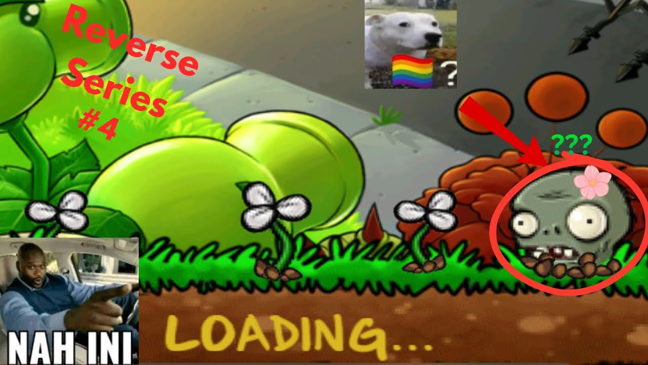 Reverse Series Plants vs Zombies Gameplay #4 (Adventure 2) - Mulai gampang cik..