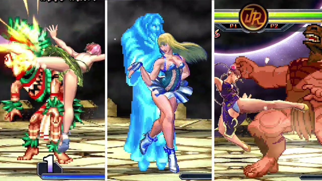 MAD 2D GUYS TEAM vs BEAUTY 3D WAIFUS TEAM - 1V1 GIRLS vs MUGEN 