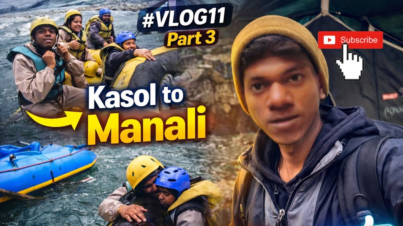 Kasol to Manali  vlog #11vlog part 3 | vlogers Hai Jaikishan vlogs