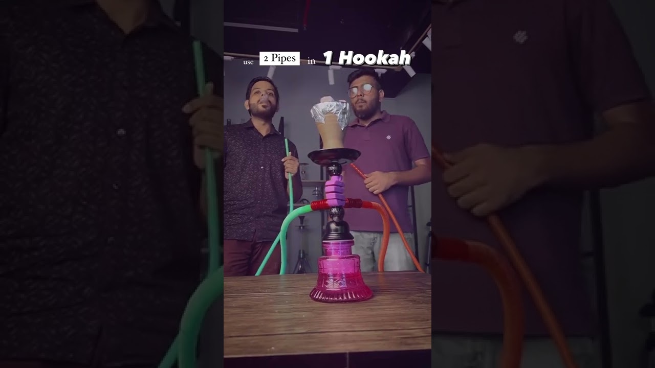 accessories starts from 20/- Dual Pipe Extension for Hookah