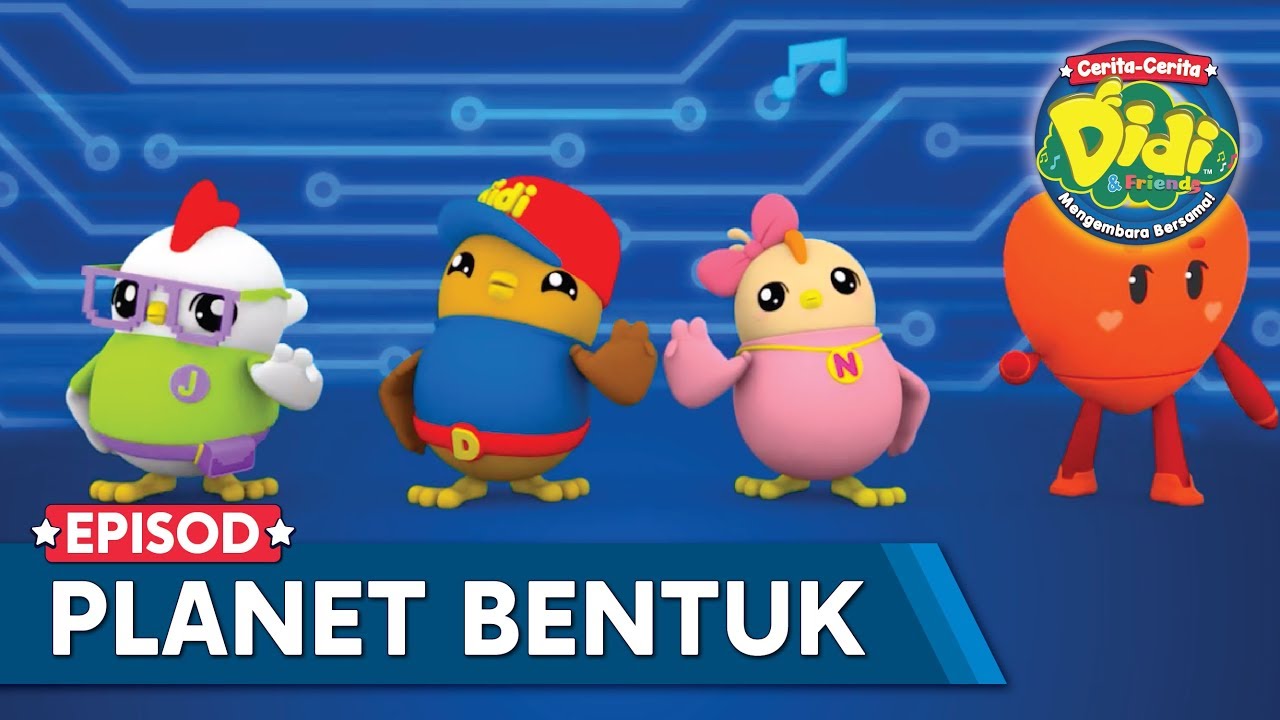 Cerita-Cerita Didi & Friends Mengembara Bersama | Planet Bentuk