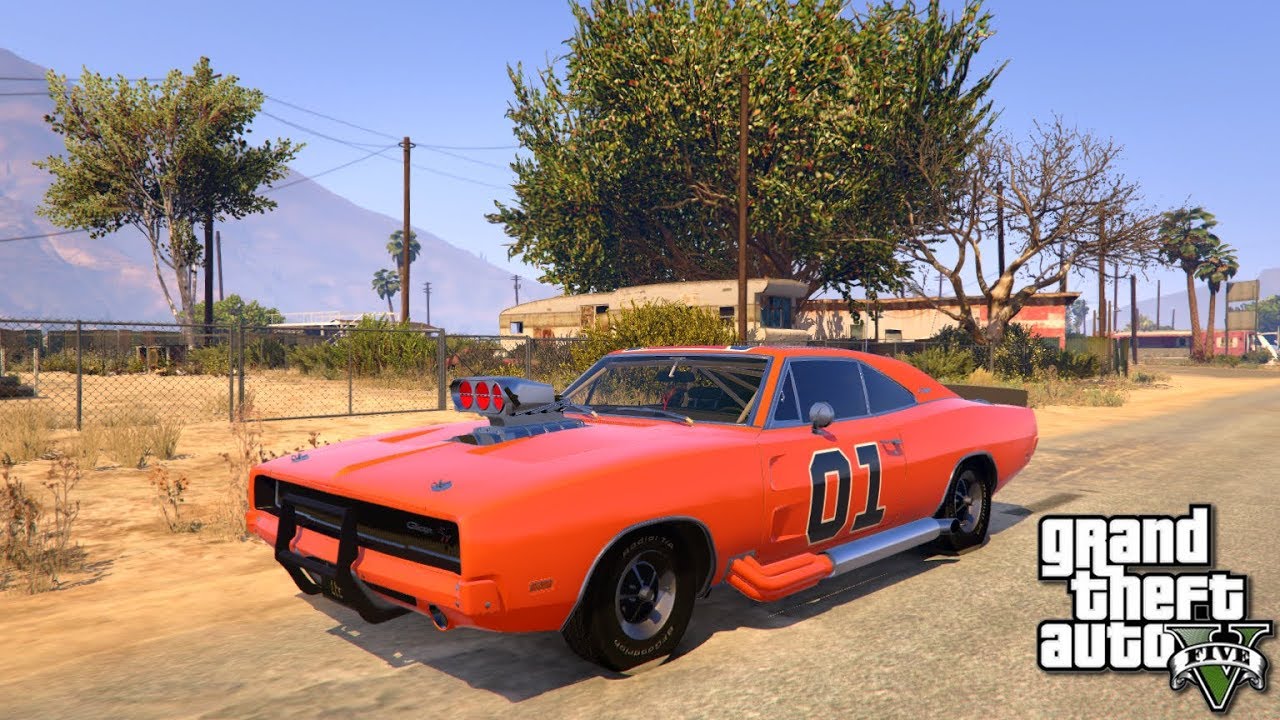 GTA 5 Mods: КАК УСТАНОВИТЬ МАШИНУ В ГТА 5 // Dodge Charger R/T 1969