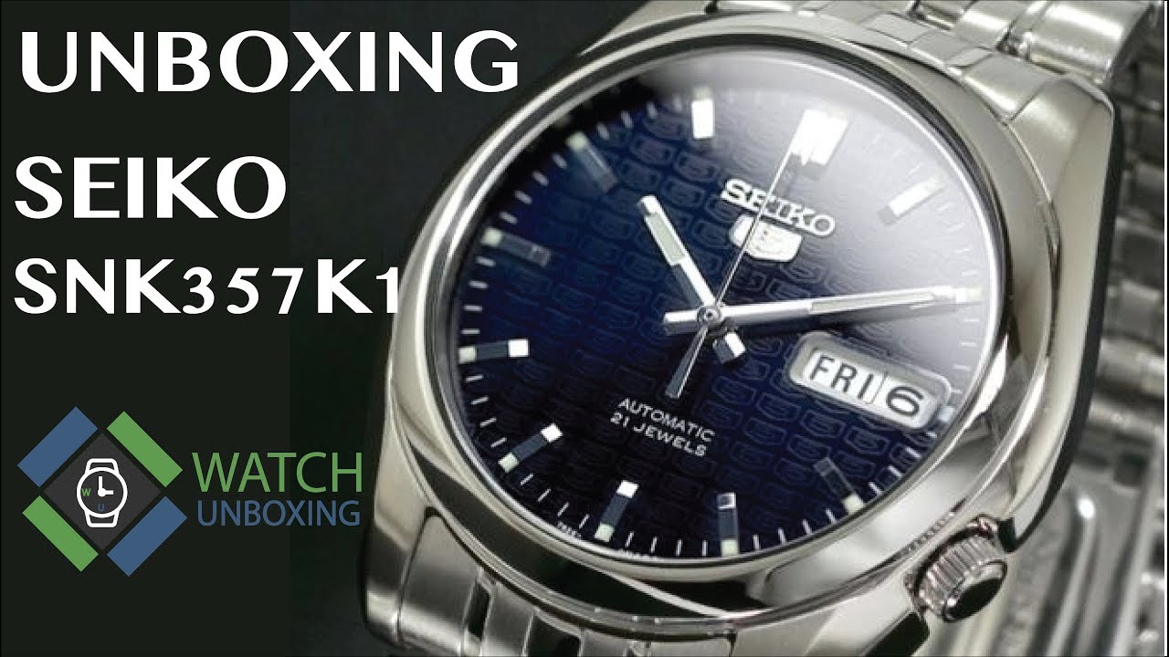 UNBOXING “SEIKO 5” REF. SNK357K1 #watchunboxingestory #seiko #serie5