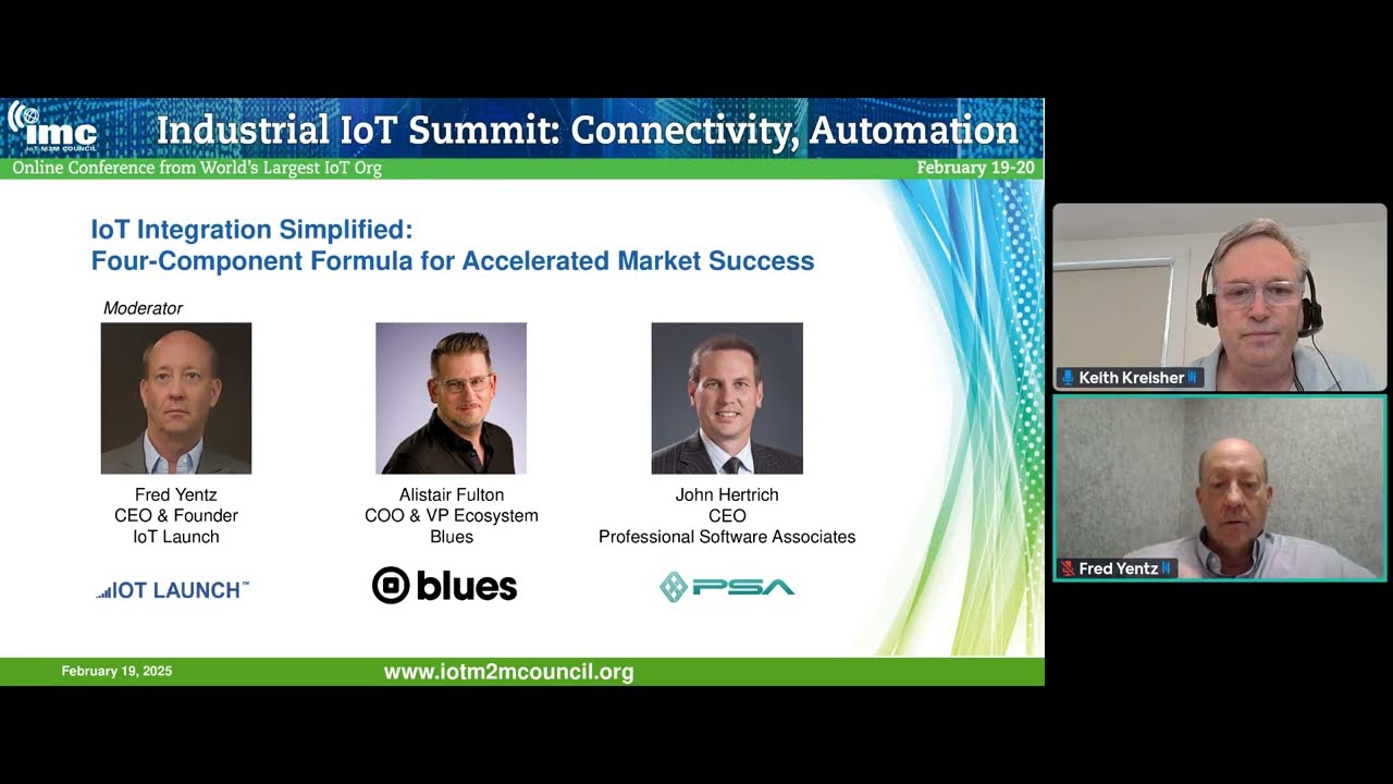 IoT Integration Simplified: Four-Component Formula for Accelerated Market Success