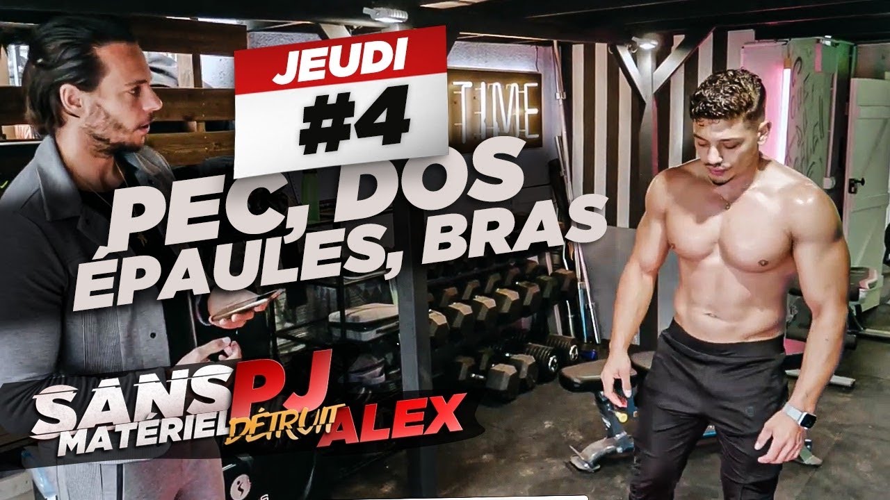 PJ COACH ALEX EN LIVE : PECS DOS EPAULES BRAS : ÇA FINIT EN PLS 🚨