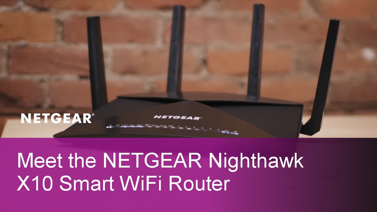 Meet the New NETGEAR Nighthawk X10 WiFi Router