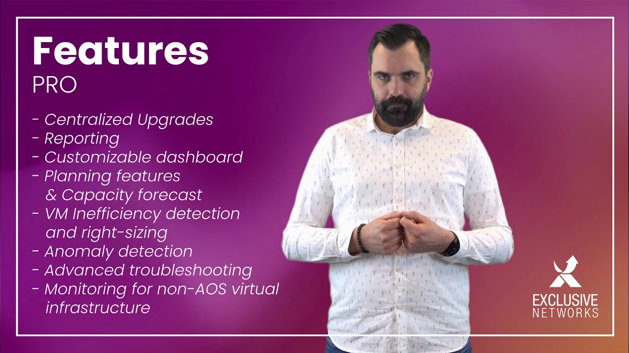 Nutanix Prism PRO Licence features Explained