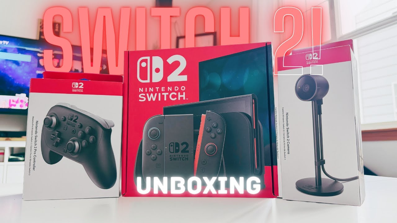 Nintendo Switch 2  - Unboxing &  Accessories!