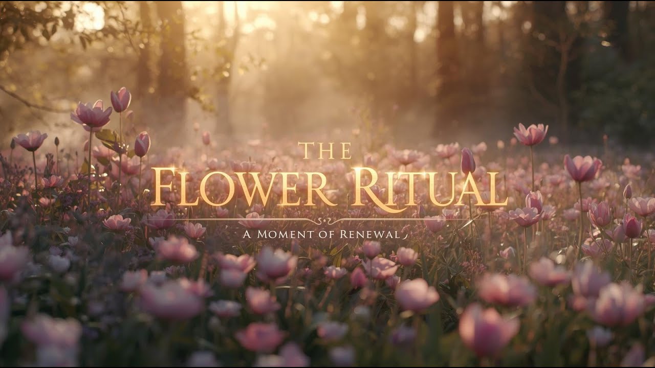 The Flower Ritual 🌸 | A Gentle Moment of Renewal