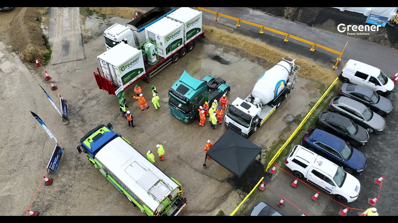 Sustainable showcase of Greener batteries at Tarmac UK
