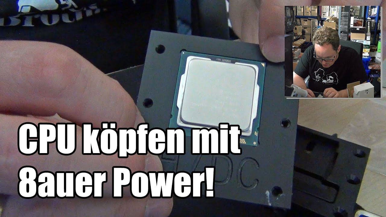 Maettes' Xeon E3-1230 v2 verliert seinen Kopf!