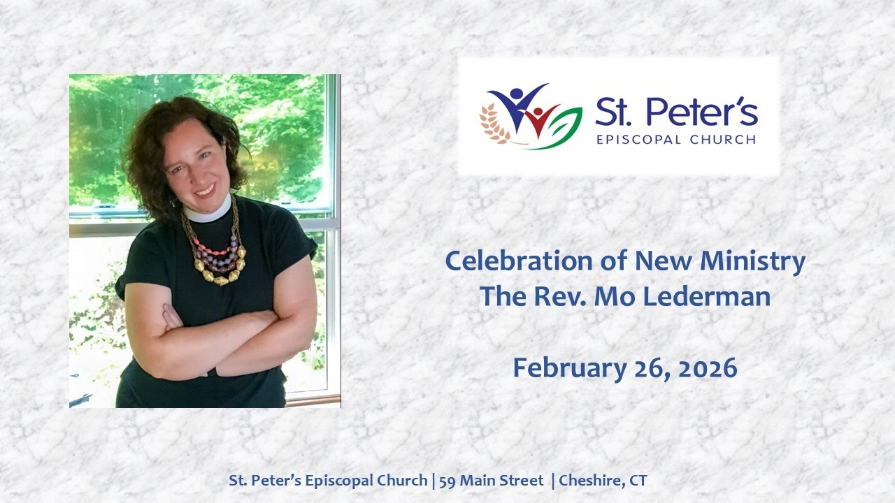 2/26/26 6:30 pm - Celebration of New Ministry: The Rev. Mo Lederman