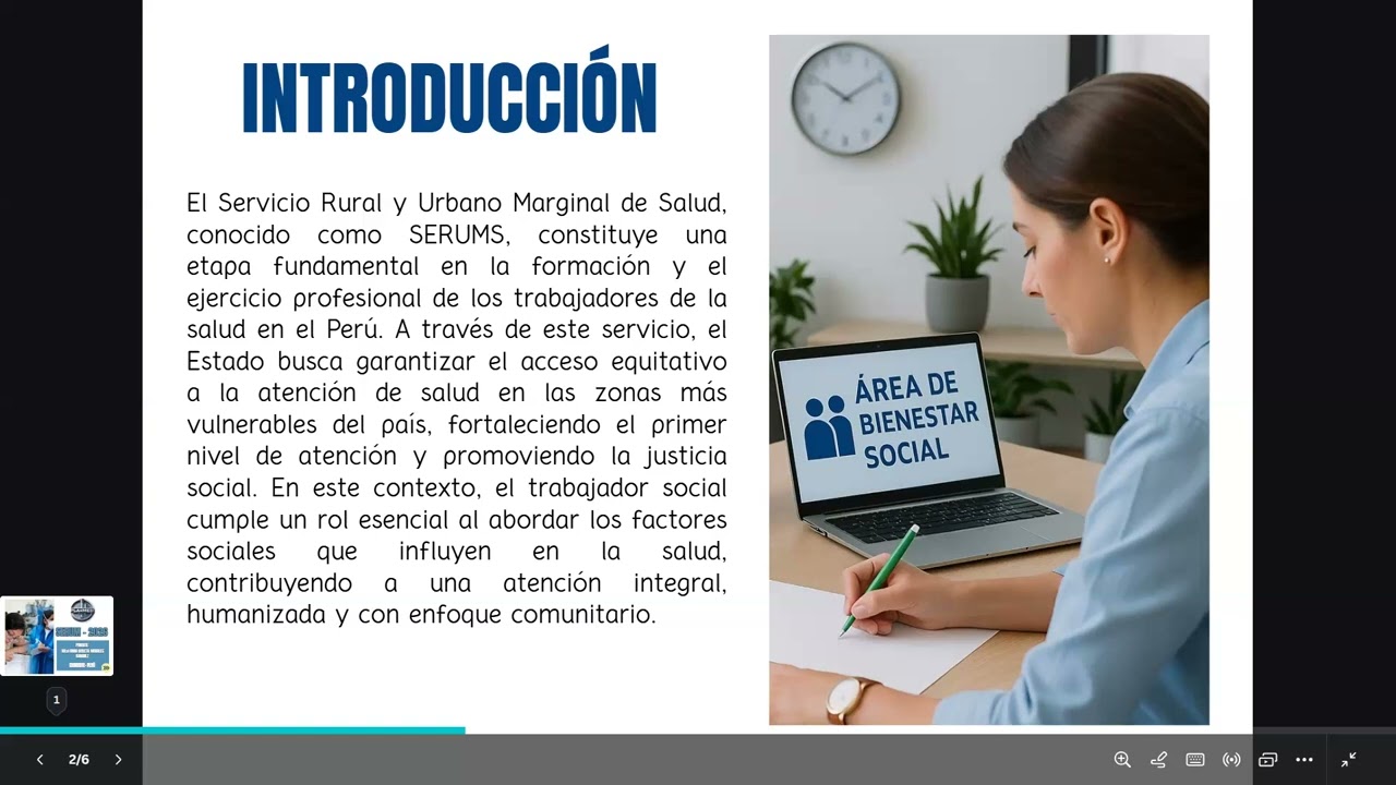 TRABAJO SOCIAL -BANQUEO - SERUMS 2026