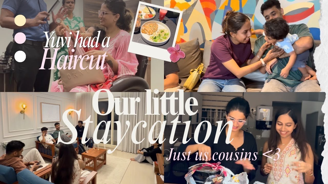 Cousins Gathering | Yuvi had a Haircut | Cousins Staycation