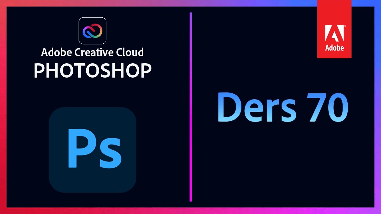 Adobe Photoshop - Ders 70 - 3D Yazı Efekti Oluşturma
