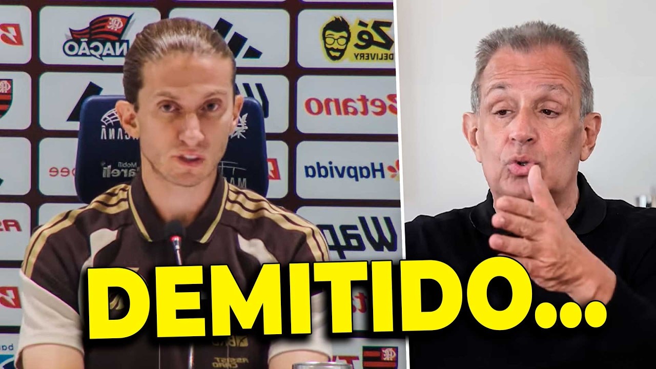 BOMBA! FILIPE LÚIS É DEMITIDO DO FLAMENGO ''VEJA O MOTIVO BIZARRO QUE CHOCOU A TODOS''