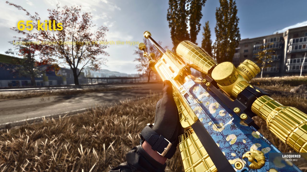 Lacquered Sniper Gameplay in 4K — Worth the Hype? 65 kills No Commentary