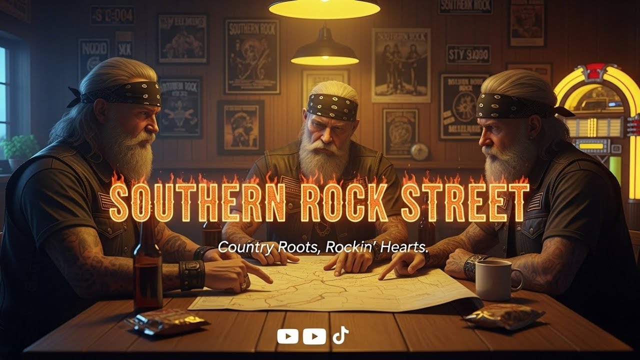 Southern Rock Street | Where Grit Meets the Open Road#outlawrock  #americanrock