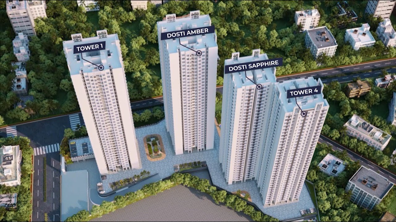 Dosti Planet North- Sector 3, Shil-Thane | Project Walkthrough