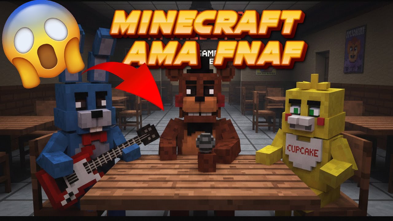 Minecraft (Fnaf Modu) Foxy beni yakaladı!