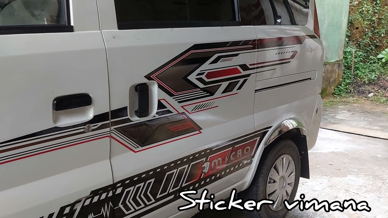 MiCRO van sticker design