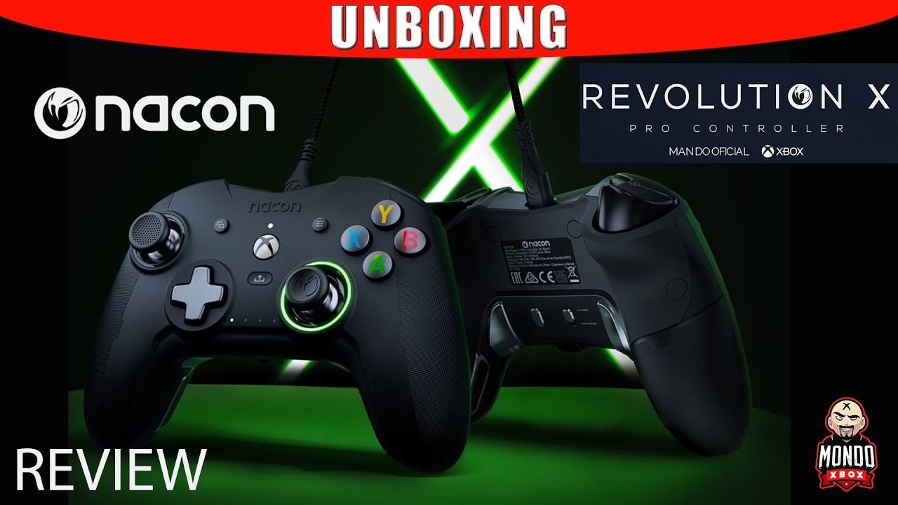 Nacon Revolution X Pro Controller, Unboxing y análisis de este pad para Xbox y Windows.