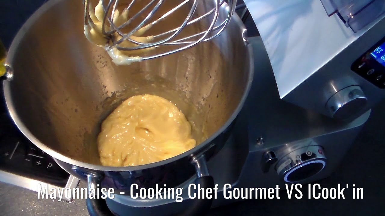 smiling cooking mayonnaise battle Cooking Chef Gourmet VS ICook'in