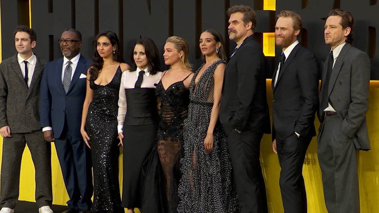 Thunderbolts* | European Premiere Highlights | Florence Pugh, Julia Louis-Dreyfus, David Harbour