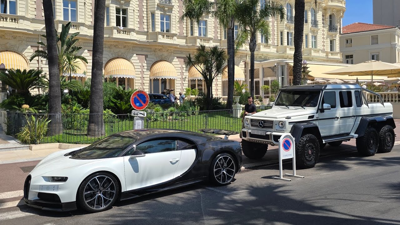 Arab Hypercars and Supercars taking over Cannes,France