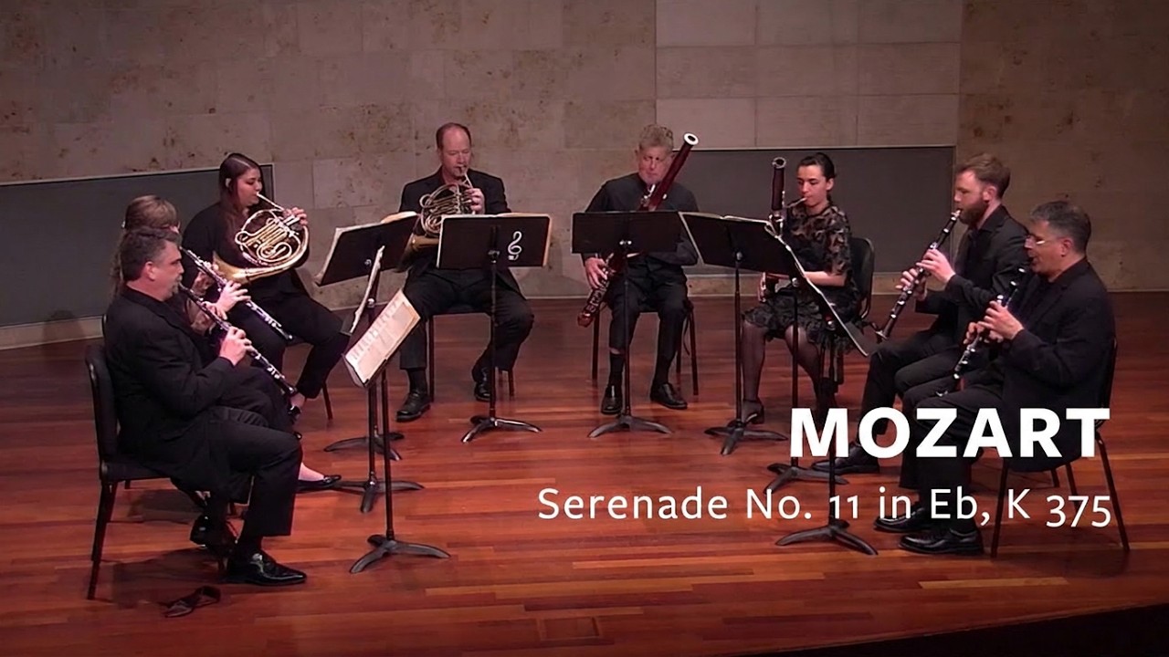 Mozart Serenade No. 11 in Eb, K 375