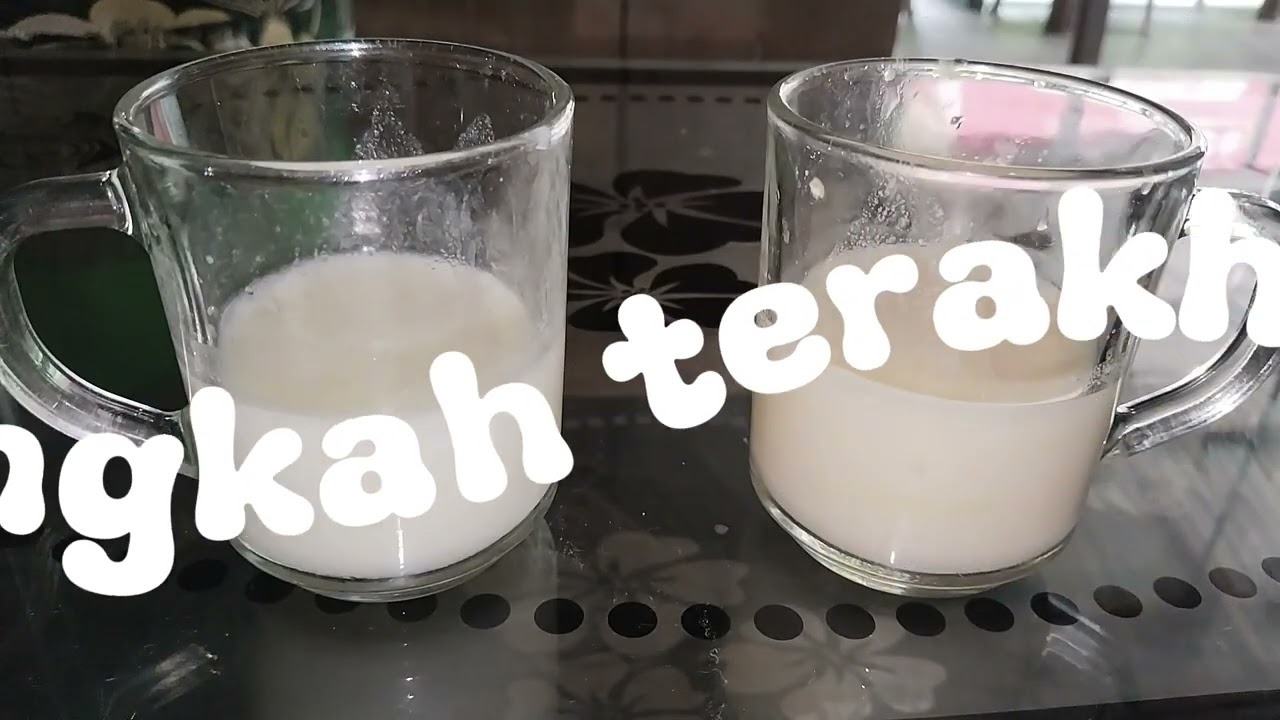 Praktikum Metabolisme (Cara Kerja enzim) Dengan Air Jeruk Pada Susu 