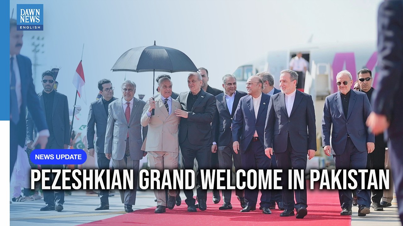 WATCH: Ceremonial Parade Welcome for Iranian President Pezeshkian in Pakistan