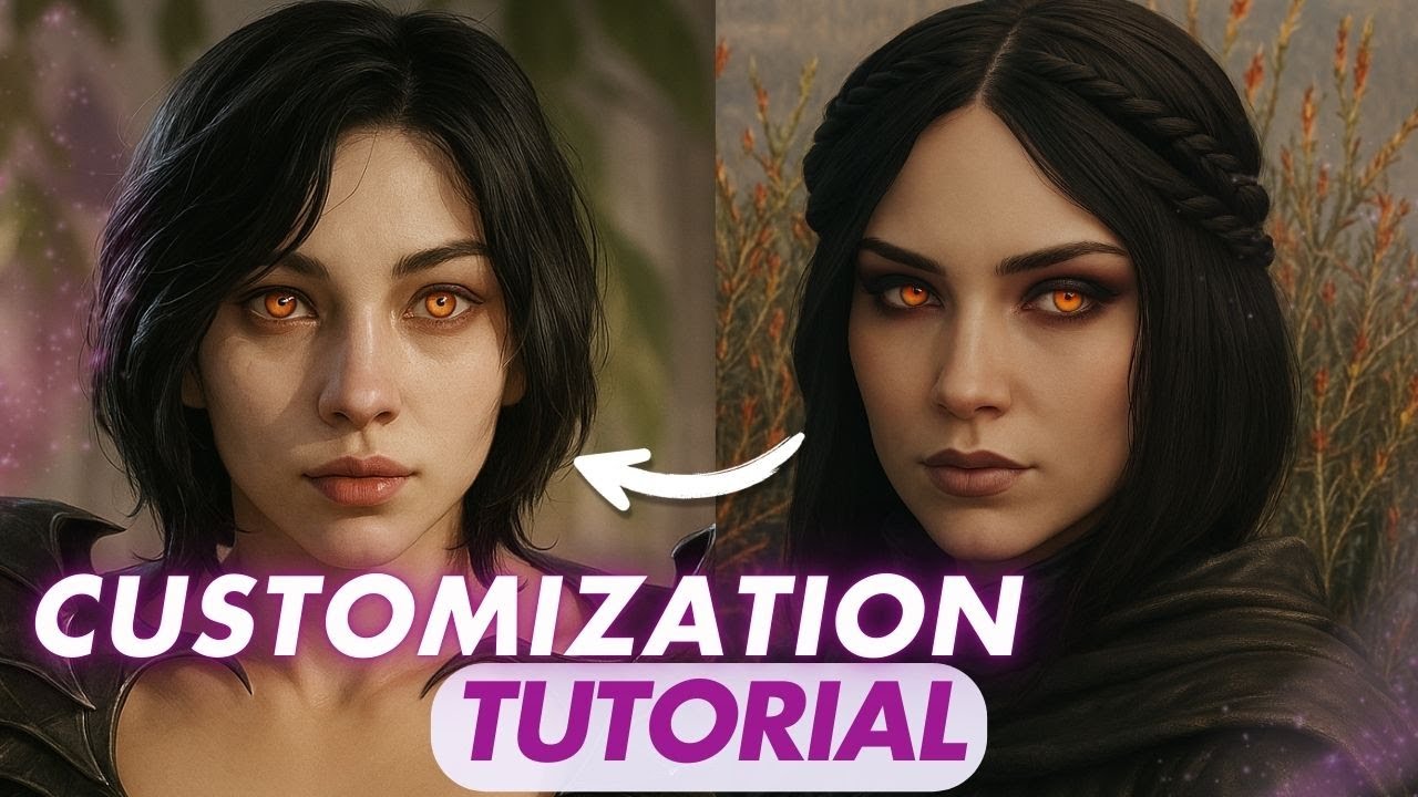 Serana in Oblivion?! Female Custom Character Tutorial