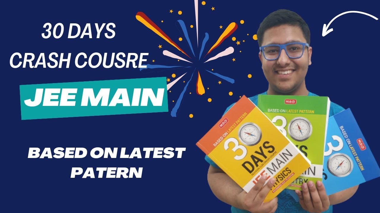 30 Days JEE Main Crash Course MTG Review | Best Crash Course Book For JEE Main | #jeemain #trending