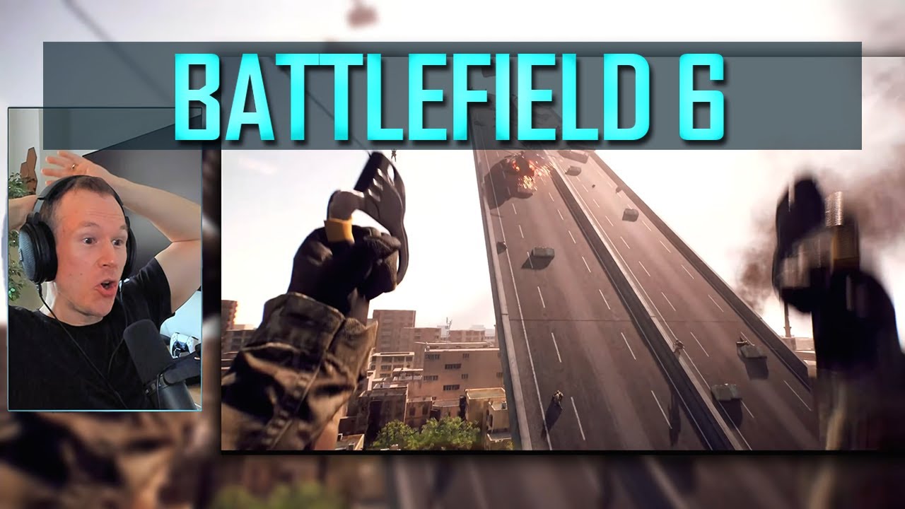 Реакция на показ игрового процесса Battlefield 6 — Portal выглядит безумно!