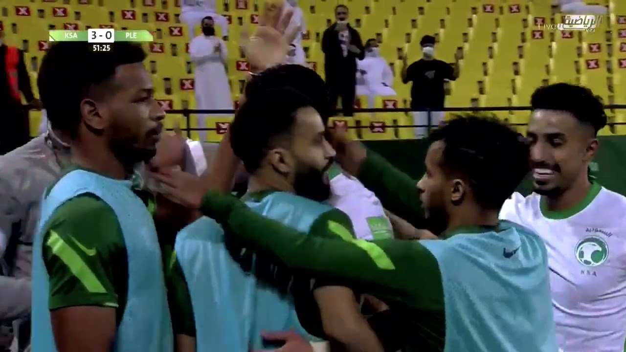 ملخص أهداف مباراة المنتخب السعودي 5 - 0 فلسطين | التصفيات الأسيوية 2022