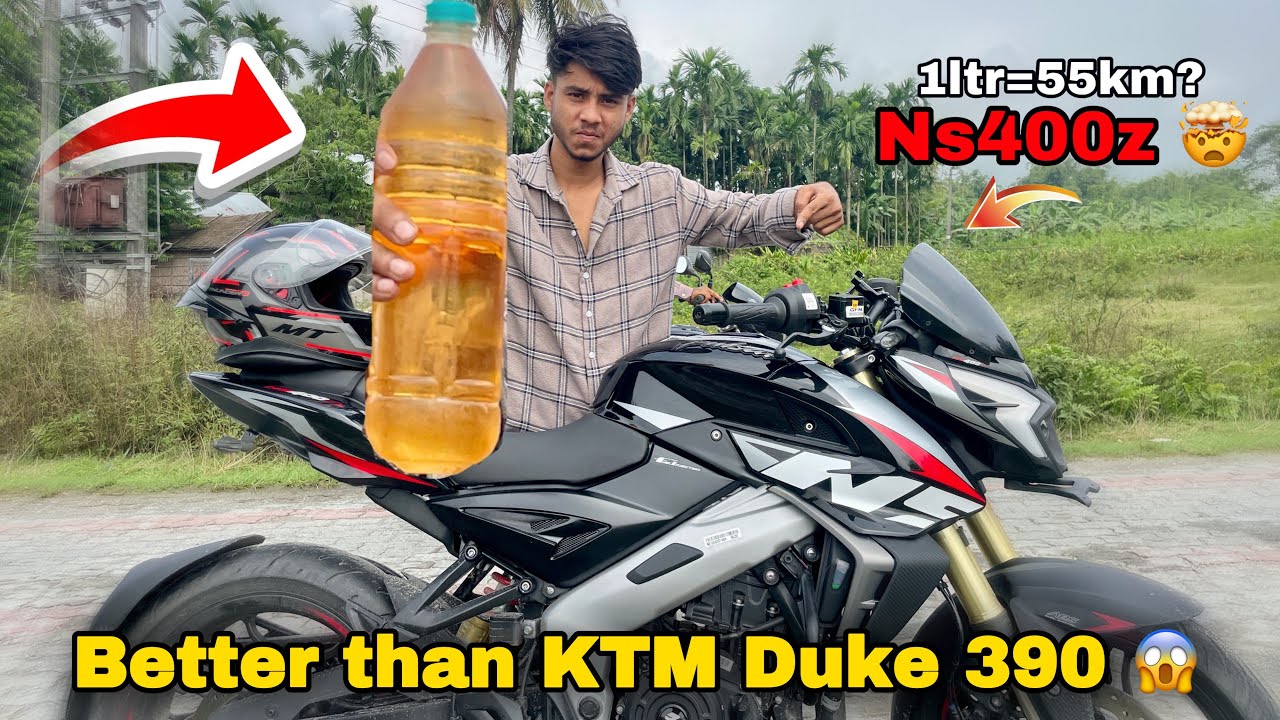 NS 400 Mileage Test ! Unexpected results 🤯🤯
