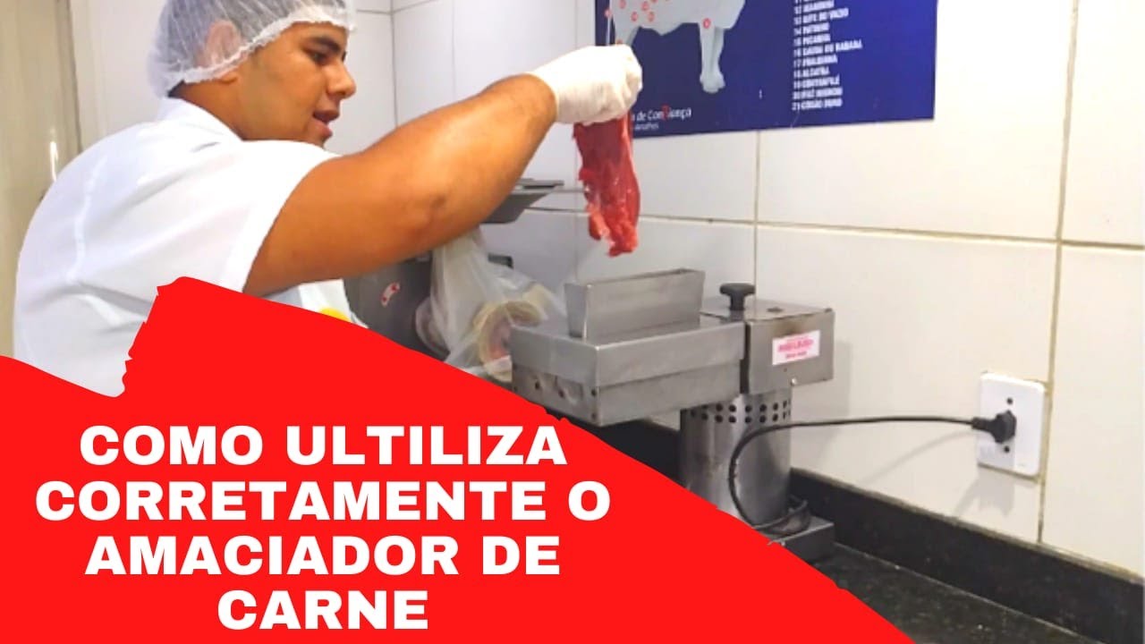 COMO ULTILIZA CORRETAMENTE O AMACIADOR DE CARNE