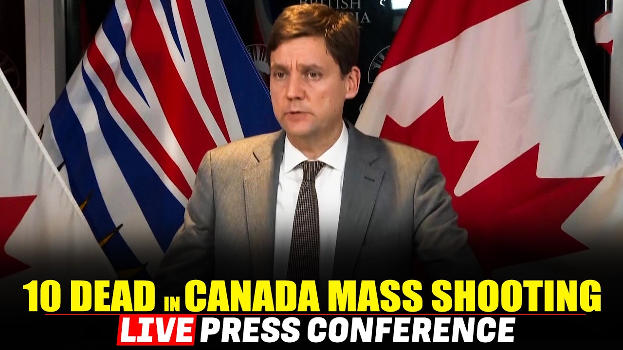 LIVE: Premier David Eby, Public Safety Minister, Solicitor General hold newser after Canada shooting